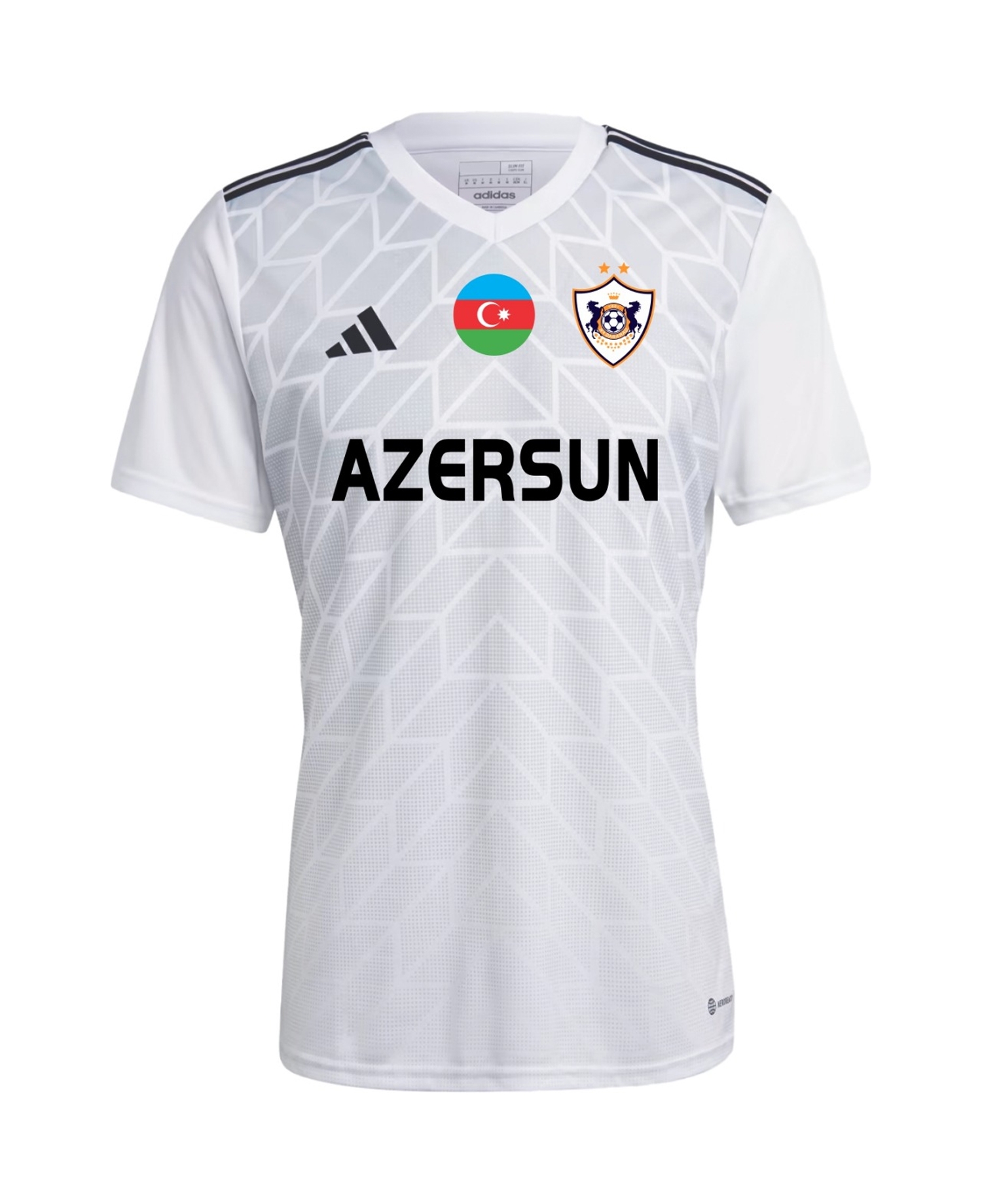 Qarabağ FK forması, ağ, uşaq